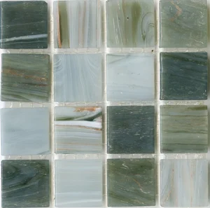 Мозаика JNJ Mosaic Интерьерные Cмеси 200x200 V-J5618 Smoke 20x20 глянцевая