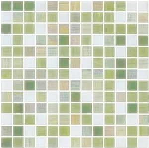 Мозаика JNJ Mosaic Интерьерные Cмеси 200x200 V-J7611 Avocado 20x20 глянцевая
