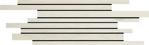Мозаика Love Tiles Interfusion White 15x37 глазурованная