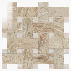 Мозаика Novabell Intreccio Cappuccino Lapp. IMP 667L 30x30 лаппатированная