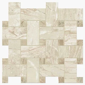 Мозаика Novabell Intreccio Crema Silk. IMP 447N 30x30 матовая