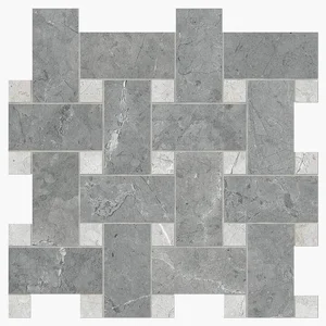 Мозаика Novabell Intreccio Grigio Imperiale Silk. IMP 227N 30x30 матовая