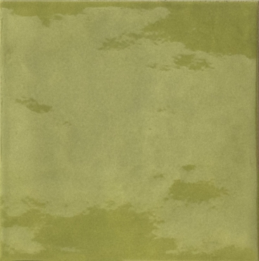 Плитка Iris Bottega D’Arte Verde Lucido 511045 15x15 глянцевая