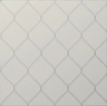 Плитка Iris Fence White 563234 20x20 глянцевая