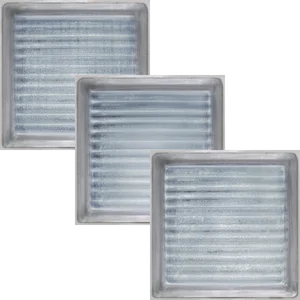 Плитка Iris Glass Blocks Azure 563545 20x20 глянцевая