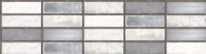 Плитка Iris Industrial Glass Steel 754925 10x30 натуральная