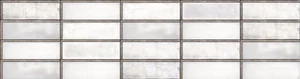 Плитка Iris Industrial Glass White 754922 10x30 натуральная