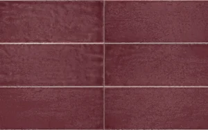 Плитка Iris Maiolica Prugna 754991 10x30 глянцевая