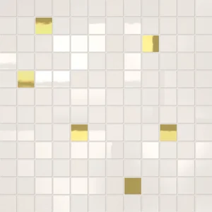 Мозаика Italon 3D Experience 3D Mosaico Gold 30,5x30,5 матовая