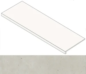Ступень Italon Avantgarde 620070002762 Pure Фронтальная 33x120 натуральная