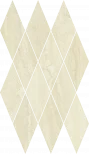 Мозаика Italon Charme Advance Alabastro Mosaico Diamond Lux 620110000137 28x48 полированная