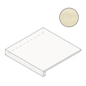 Ступень Italon Charme Advance Alabastro White Scalino 160 Ang Sx 620070002024 33x160 матовая