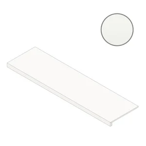Ступень Italon Charme Advance Cremo Delicato Scalino 120 Front 620070001993 33x120 сатинированная