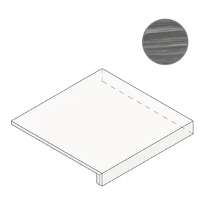 Ступень Italon Charme Advance Palissandro Dark Scalino 160 Ang Dx 620070002021 33x160 матовая
