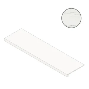 Ступень Italon Charme Advance Platinum White Scalino 120 Front 620070001994 33x120 сатинированная