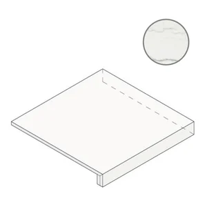 Ступень Italon Charme Advance Platinum White Scalino 160 Ang Dx 620070002016 33x160 матовая
