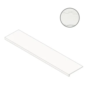 Ступень Italon Charme Advance Platinum White Scalino 160 Front 620070002009 33x160 матовая