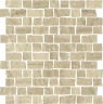 Мозаика Italon Charme Advance Travertino Mosaico Raw Satin 620110000145 30x30 сатинированная