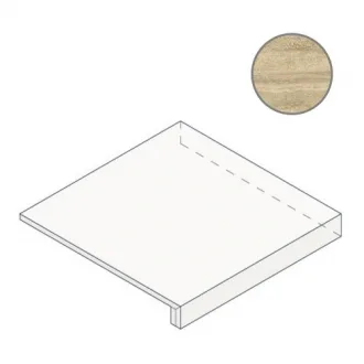 Charme Advance Travertino Romano Scalino 120 Ang Dx 620070002001