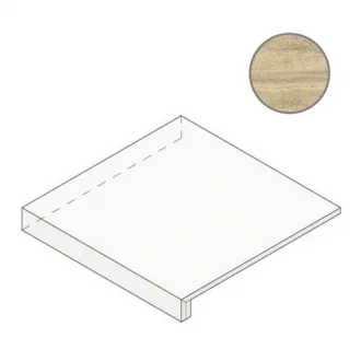 Charme Advance Travertino Romano Scalino 120 Ang Sx 620070002006