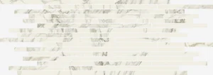 Мозаика Italon Charme Deluxe Arabescato Strip Lux 26x75 полированная