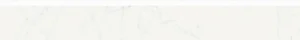 Бордюр Italon Charme Deluxe Bianco Michelangelo Batt Satin 7,2x60 патинированный