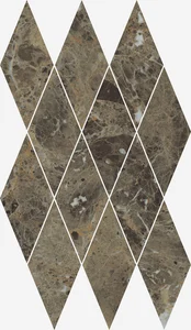 Мозаика Italon Charme Deluxe Emperador Mosaico Diamond Lux 28x48 полированная