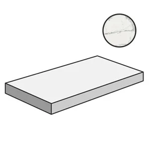 Ступень Italon Charme Deluxe Invisible Scalino Ang Sx 160 33x160 матовая