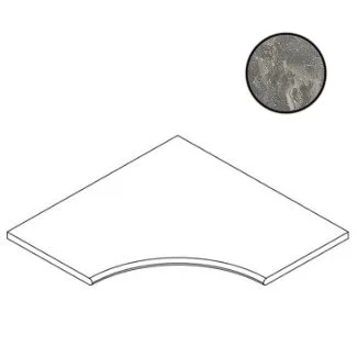 Спецэлемент Italon Charme Deluxe X2 Orobico Bordo Angolare Round 60x60 матовый