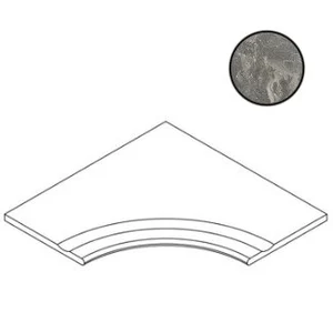 Спецэлемент Italon Charme Deluxe X2 Orobico Bordo Svasato Ang Round 60x60 матовый