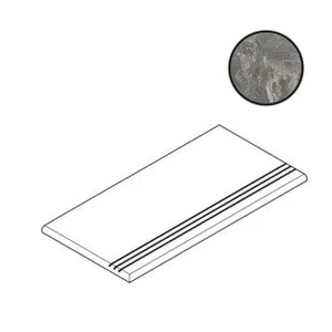 Ступень Italon Charme Deluxe X2 Orobico Gradino Round Grip SX 30x60 структурированная