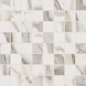 Мозаика Italon Charme Evo Calacatta Mosaico Lux 29,2x29,2 полированная
