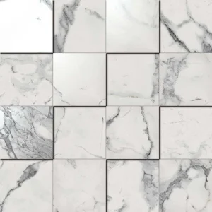 Мозаика Italon Charme Evo Statuario Mosaico 3D 30x30 патинированная
