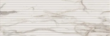 Декоративный элемент Italon Charme Evo Wall Calacatta Inserto Wave 25x75 глянцевый