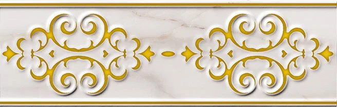 Бордюр Italon Charme Evo Wall Calacatta Listello Deluxe 8x25 глянцевый