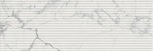 Декоративный элемент Italon Charme Evo Wall Statuario Inserto Wave 25x75 глянцевый