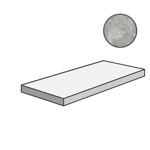 Ступень Italon Charme Extra Silver Scalino Angolare SX 33x160 матовая