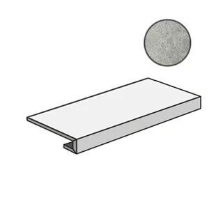 Ступень Italon Charme Extra Silver Scalino Frontale 33x160 матовая