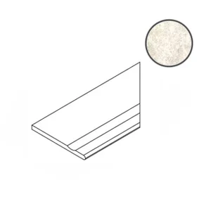 Бордюр Italon Climb Ice Bordo Svasato Round DX 30x60 структурированный