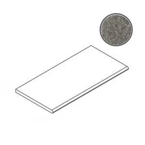 Бордюр Italon Contempora Carbon Bordo Round 30x60 структурированный