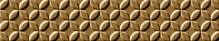 Бордюр Italon Contempora Listello Vibe Gold 2,5x30 матовый