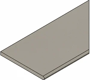 Спецэлемент Italon Cosmos 620090001403 X2 Грэй Бортик Закруглённый Правый 30x120 структурированный