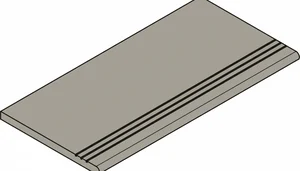 Ступень Italon Cosmos 620040000264 X2 Грэй Закругленный Грип Правый 20mm 30x120 структурированная