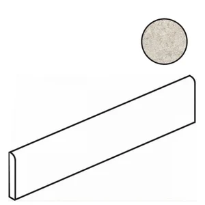 Бордюр Italon Discover White Battiscopa 610130005354 7,2x60 матовый