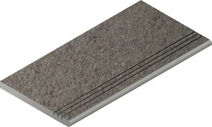 Ступень Italon Discover 620040000158 Фумэ Закругленый Грип 30x60 натуральная
