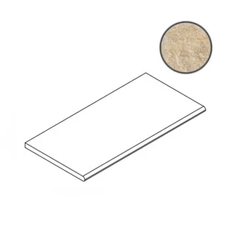 Бордюр Italon District Sand Bordo Round 30x60 структурированный