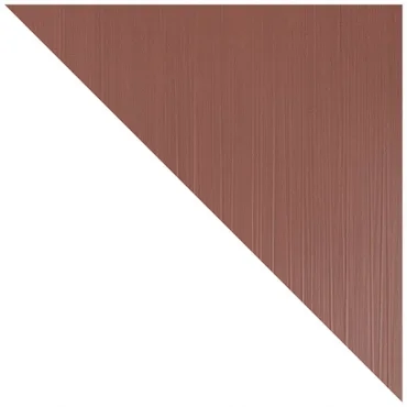 Декоративный элемент Italon Element Silk Argilla Edge 24x24 матовый