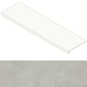 Ступень Italon Forum 620070003069 Вэйв Сильвер Фронт 33x80 натуральная