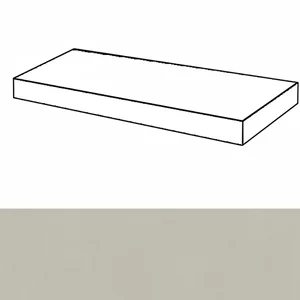 Угловая ступень Italon Forum 620070003135 Слим Сильвер Правая 33x120 натуральная