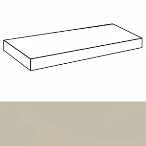 Угловая ступень Italon Forum 620070003155 Слим Дезерт Левая 33x120 натуральная